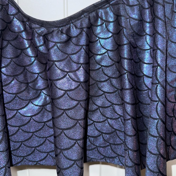 Torrid Iridescent Blue Bikini Top - Picture 2 of 4